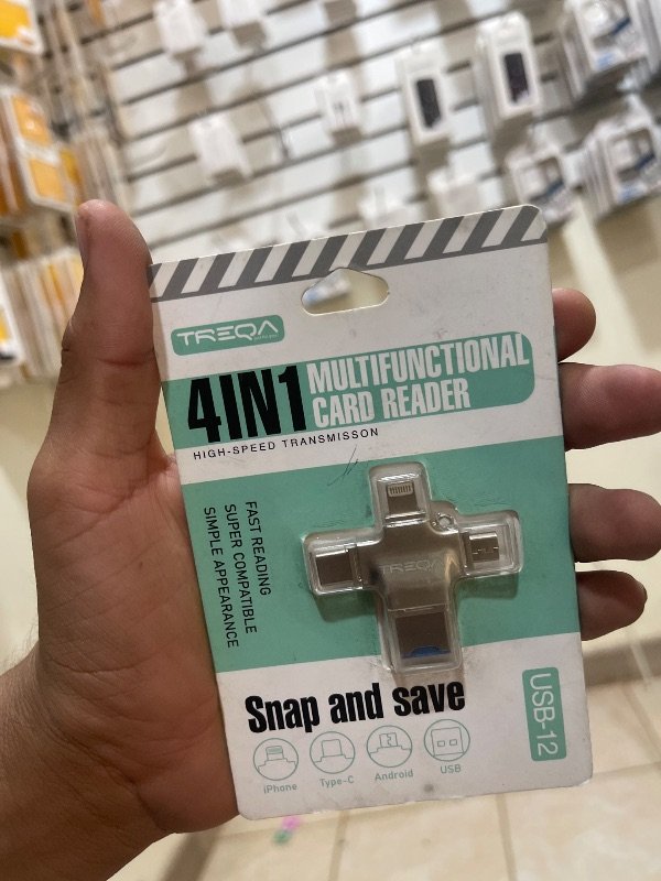 Adaptador OTG de 4 entradas