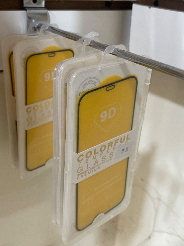 Vidrio templado 9D IPHONE 12